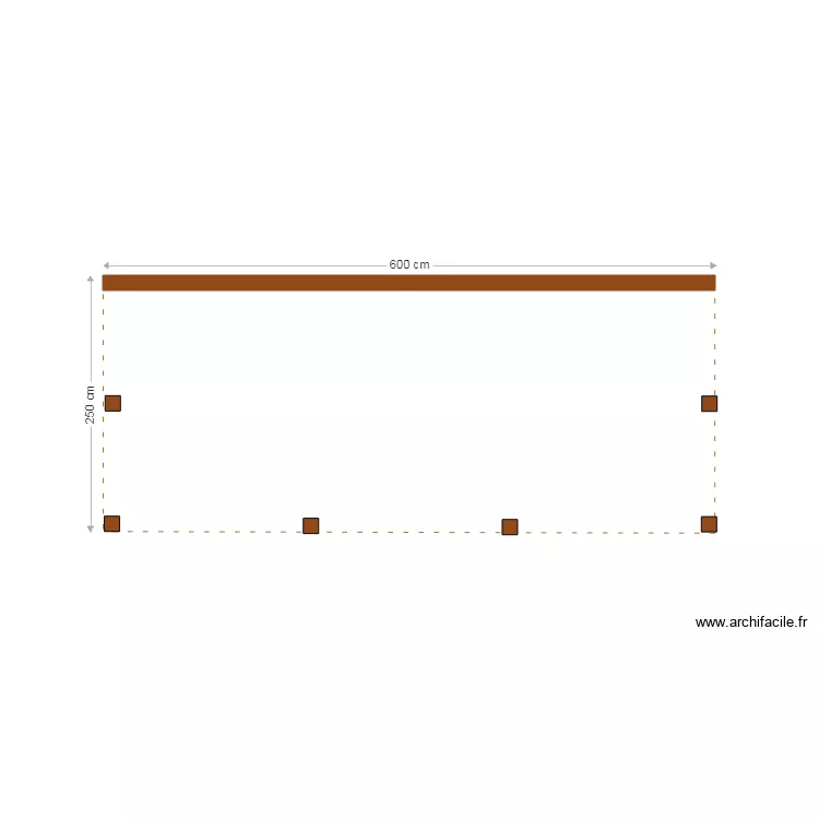 pool house Couble. Plan de 