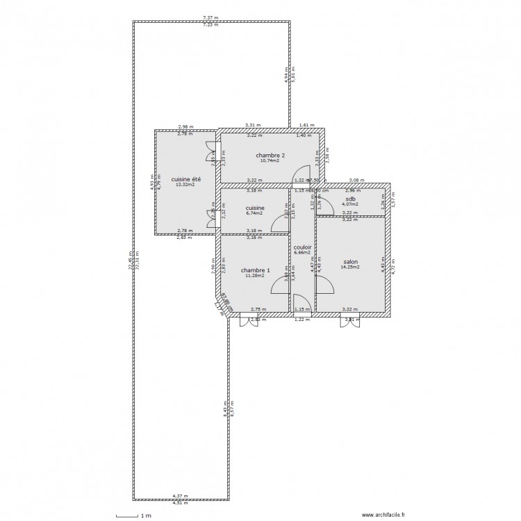 Golfe Juan existant .. Plan de 0 pièce et 0 m2