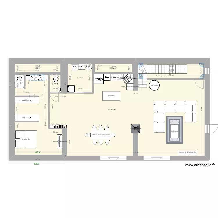 MOULIN OLMICCIA. Plan de 