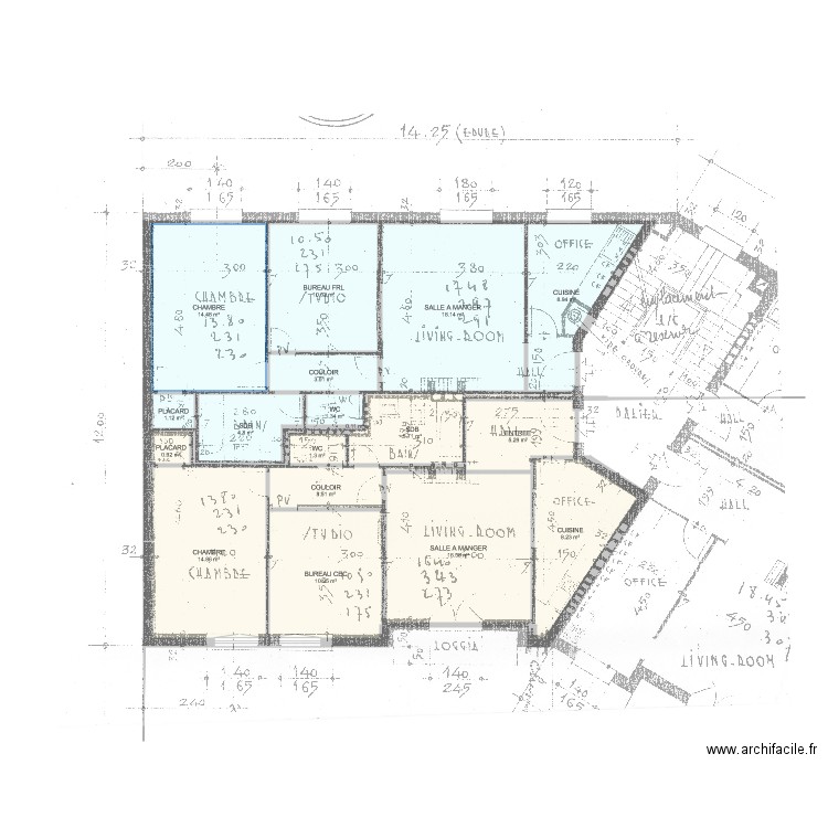 6 bisS distorsion corrigée. Plan de 0 pièce et 0 m2