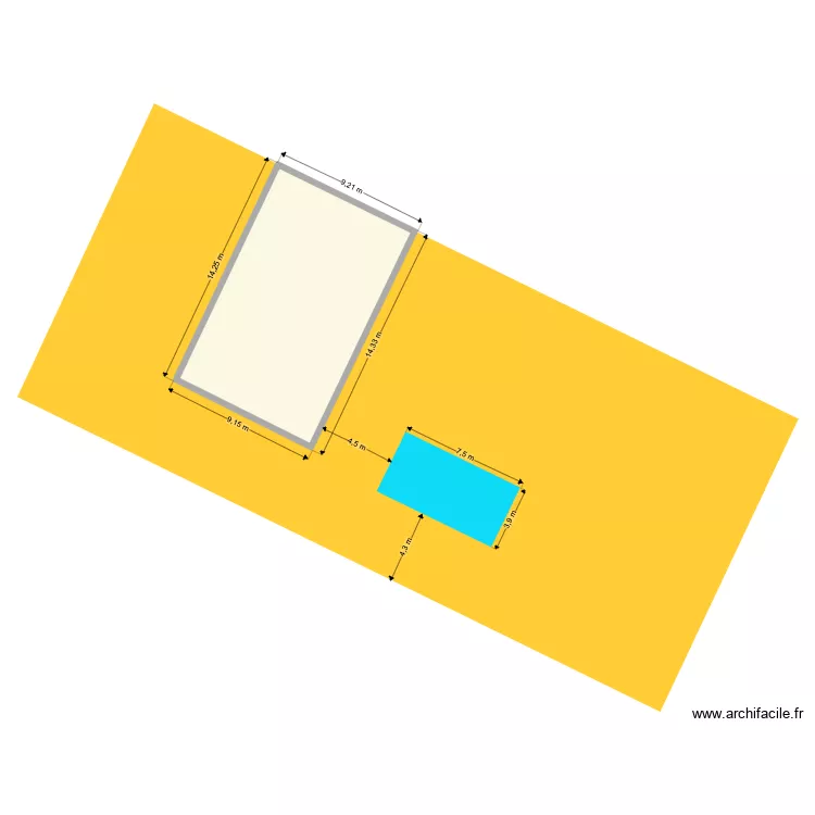 SCHALON. Plan de 
