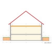 Maison_Vue en coupe
