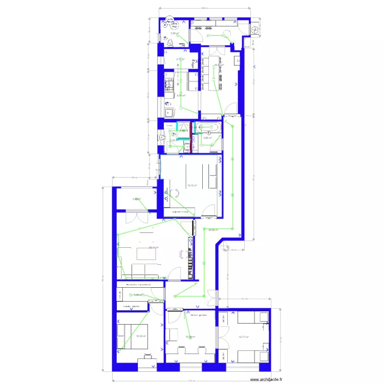 plan sao felix 8 elec. Plan de 