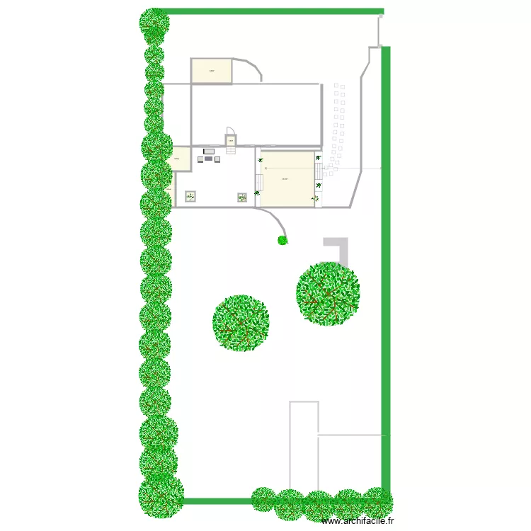 Am&eacute;nagement ext&eacute;rieur v2. Plan de 