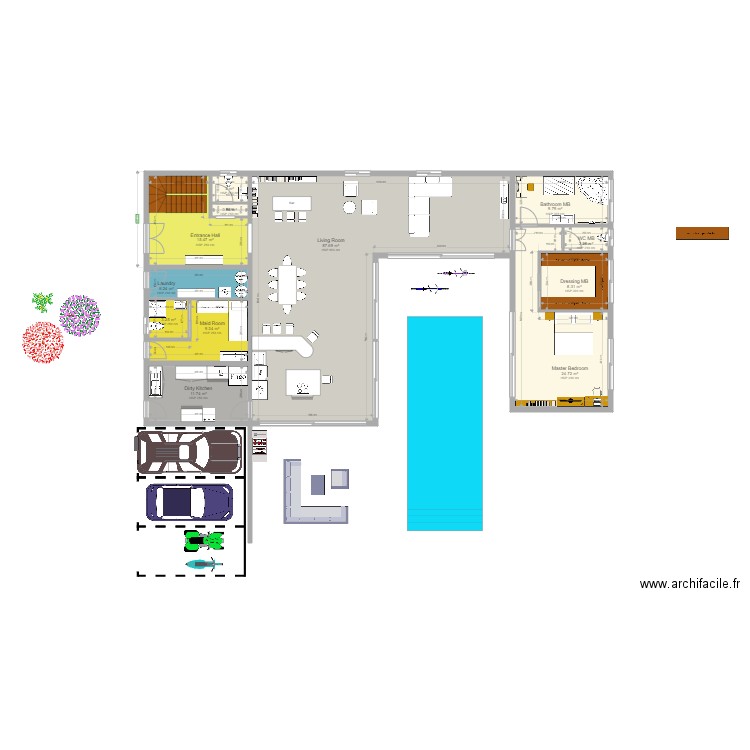 LIPA 1 and 8 with second floor V4. Plan de 0 pièce et 0 m2