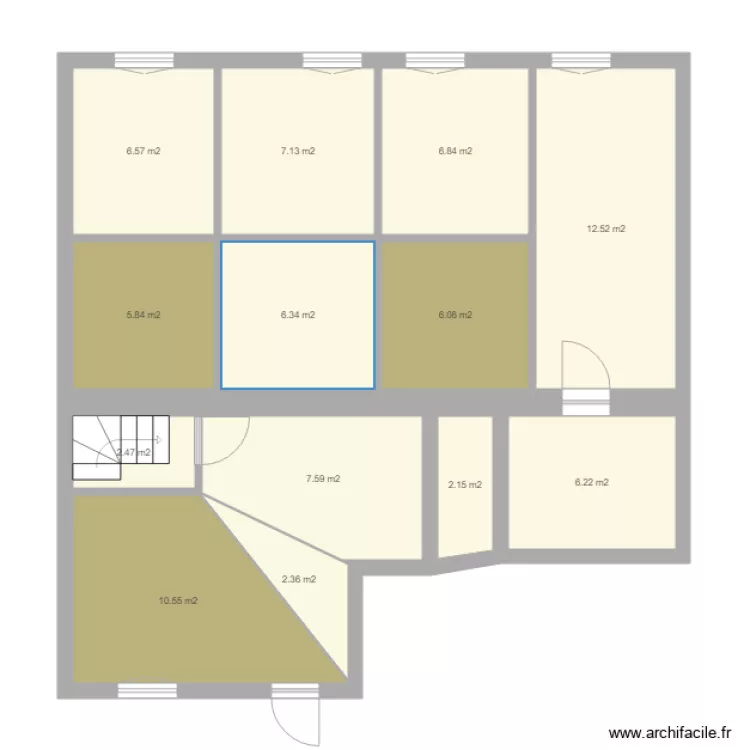 Garay U 11 a 17M8 amenagement 3. Plan de Garay U 11 a 17M8 amenagement 3. Plan de