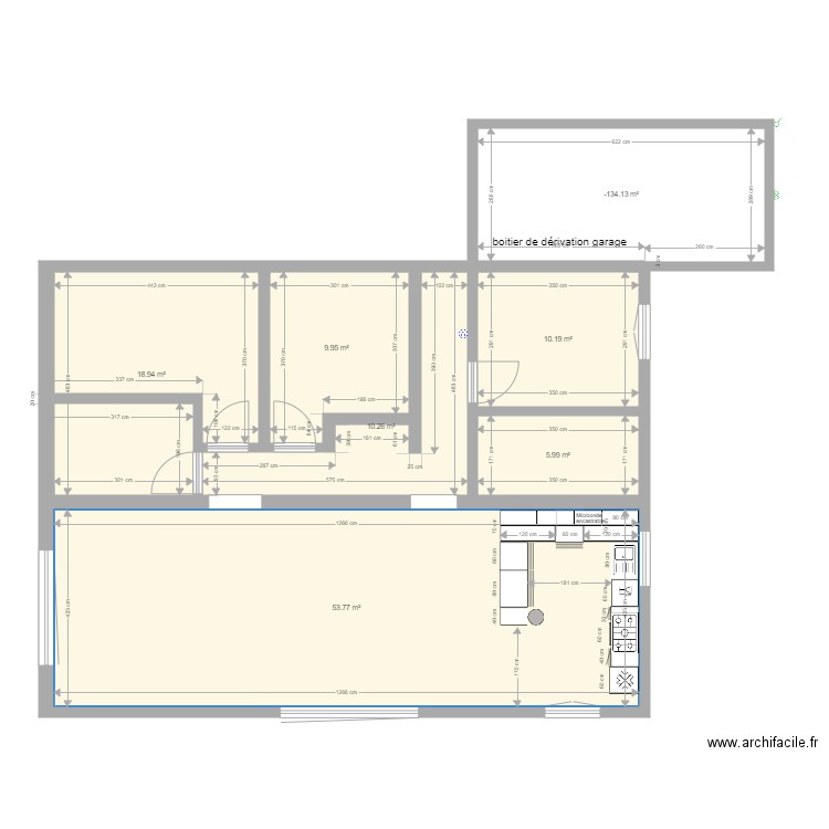 CSK cuisine. Plan de 0 pièce et 0 m2