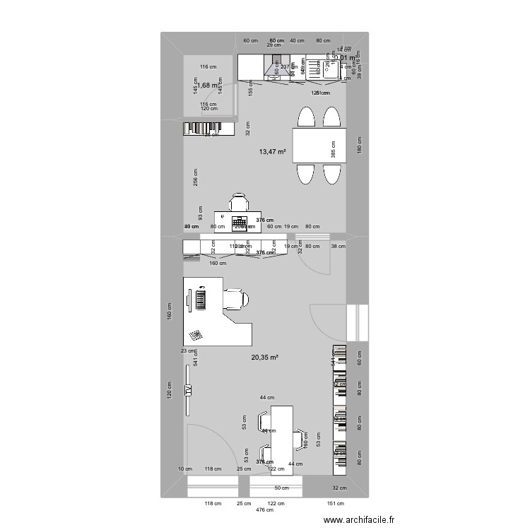 plans bureau. Plan de 0 pièce et 0 m2