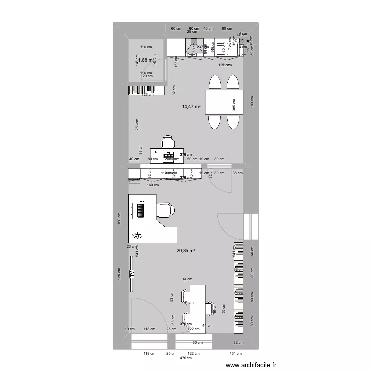 plans bureau. Plan de 