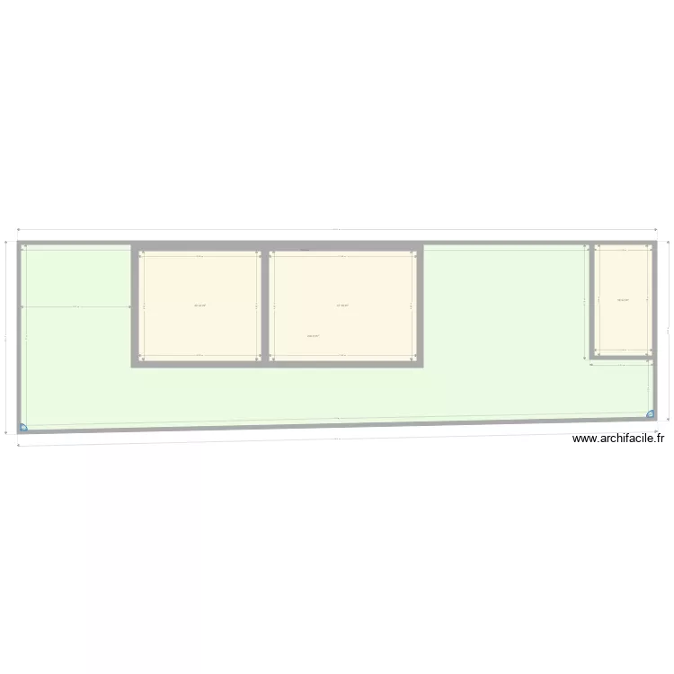 Plan de masse BLOC. Plan de 