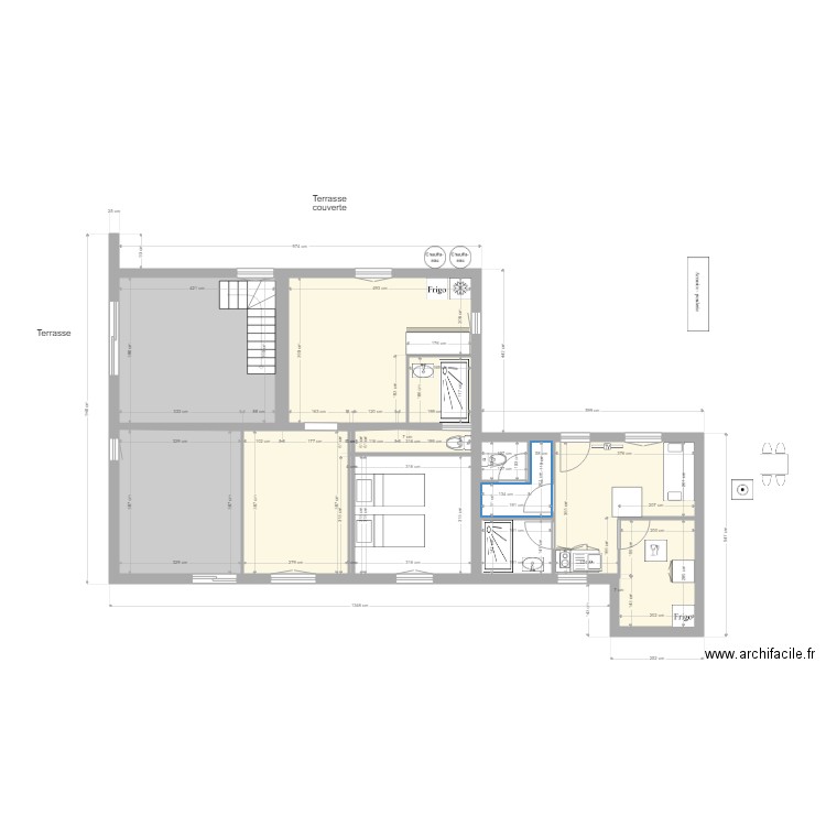 Gîtes Aléria 1. Plan de 0 pièce et 0 m2