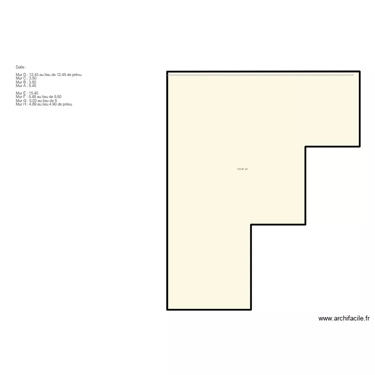 Plan Dalle Centre &eacute;questre. Plan de 