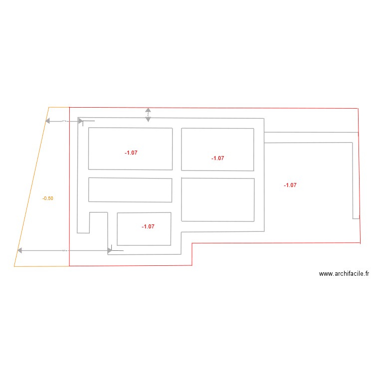 Le Henanff Terrassement. Plan de 0 pièce et 0 m2