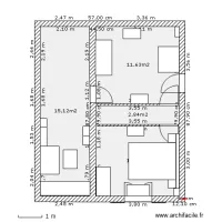 CHARREAU 1etage Meubl&eacute;