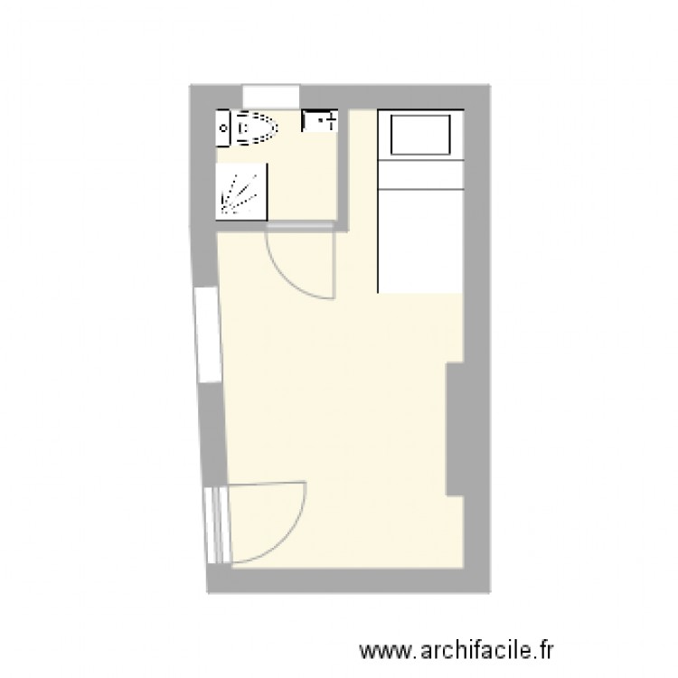 211 Faubourg Normand. Plan de 0 pièce et 0 m2