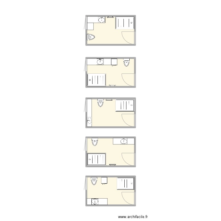 SDB 1. Plan de 0 pièce et 0 m2