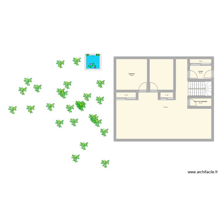 plan a. Plan de 0 pièce et 0 m2