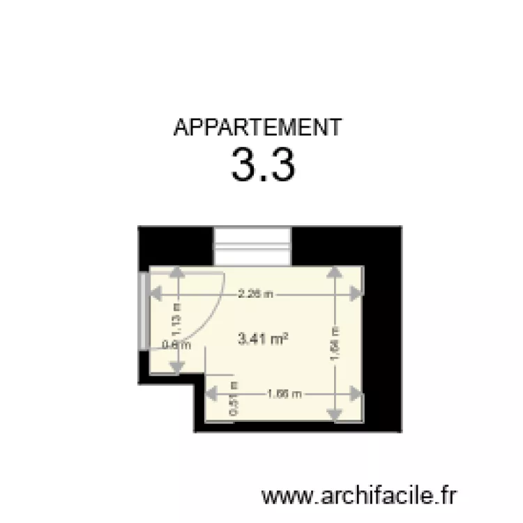 3 3 Salle de bain. Plan de 