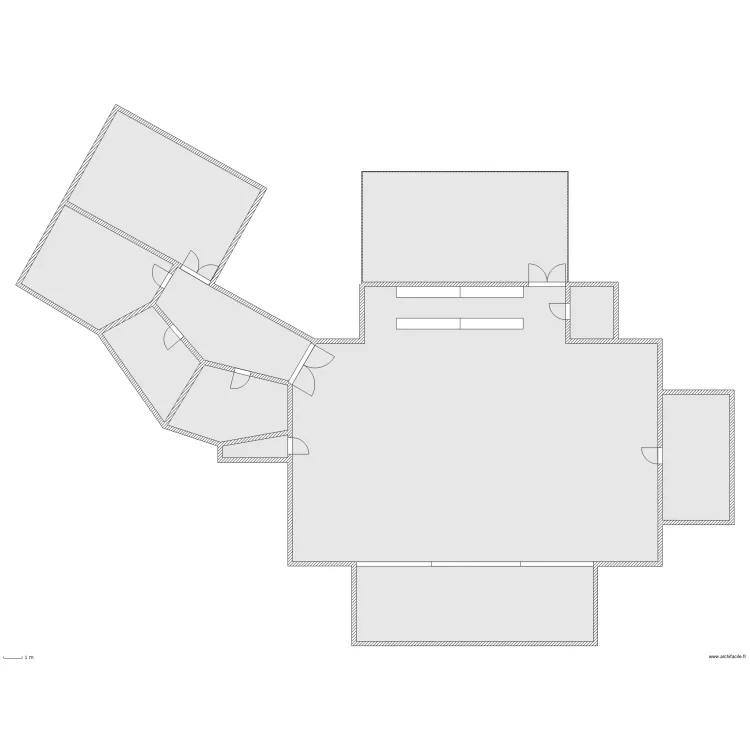 Salle des fête. Plan de Salle des fête. Plan de
