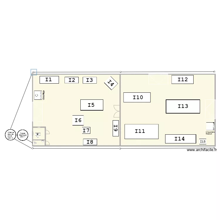 Atelier Luis. Plan de 