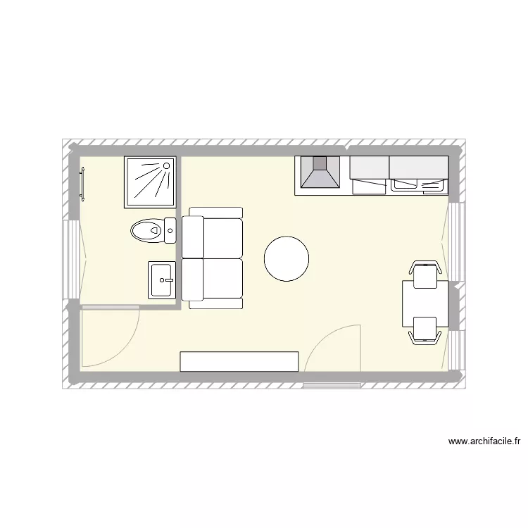 STUDIO PLAN AMENAGEMENT. Plan de 