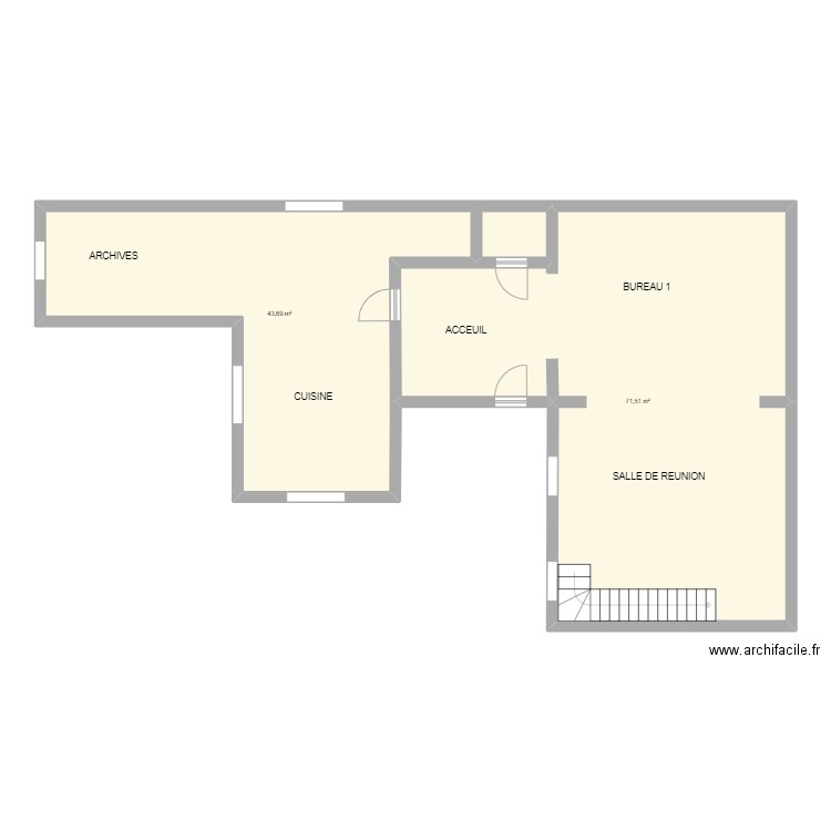 PLAN REPPE REZ. Plan de 0 pièce et 0 m2