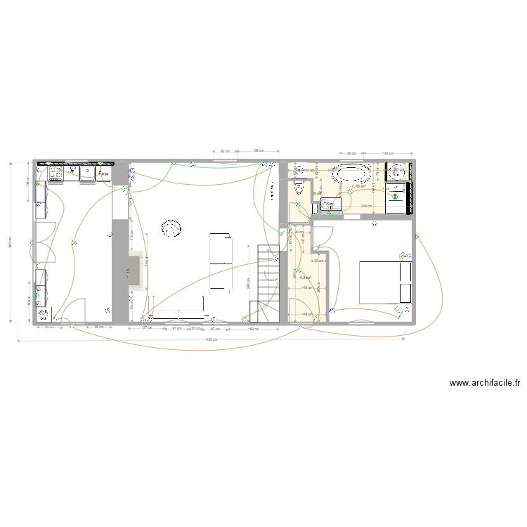 La Poupeliniere RDC electrique 05.22. Plan de 0 pièce et 0 m2