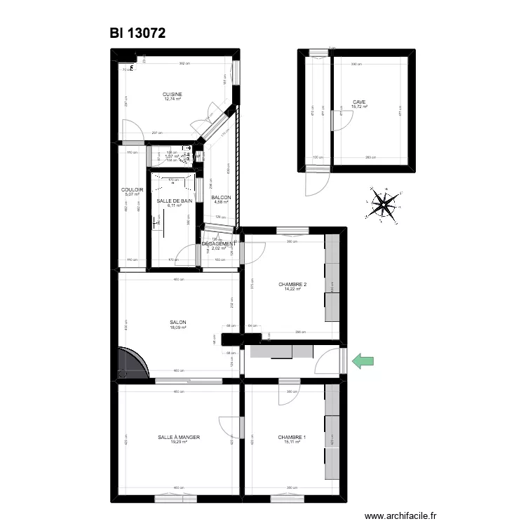 BI 13072. Plan de BI 13072. Plan de