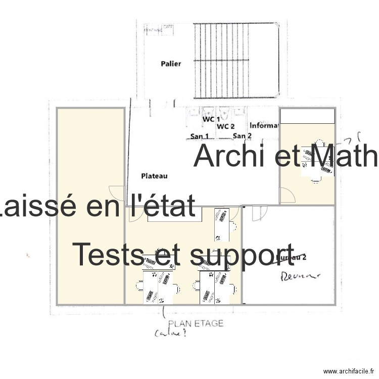 TAGEOS V2 etage. Plan de 0 pièce et 0 m2