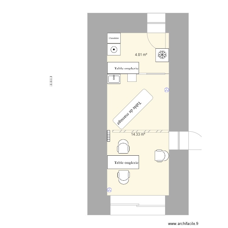 institut 2. Plan de 0 pièce et 0 m2