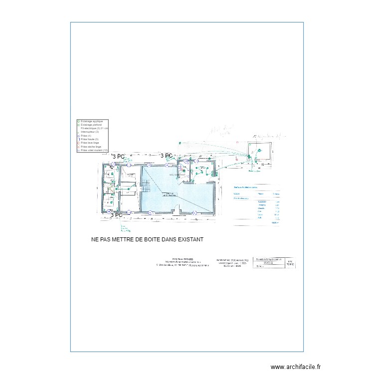 RENARD. Plan de 0 pièce et 0 m2