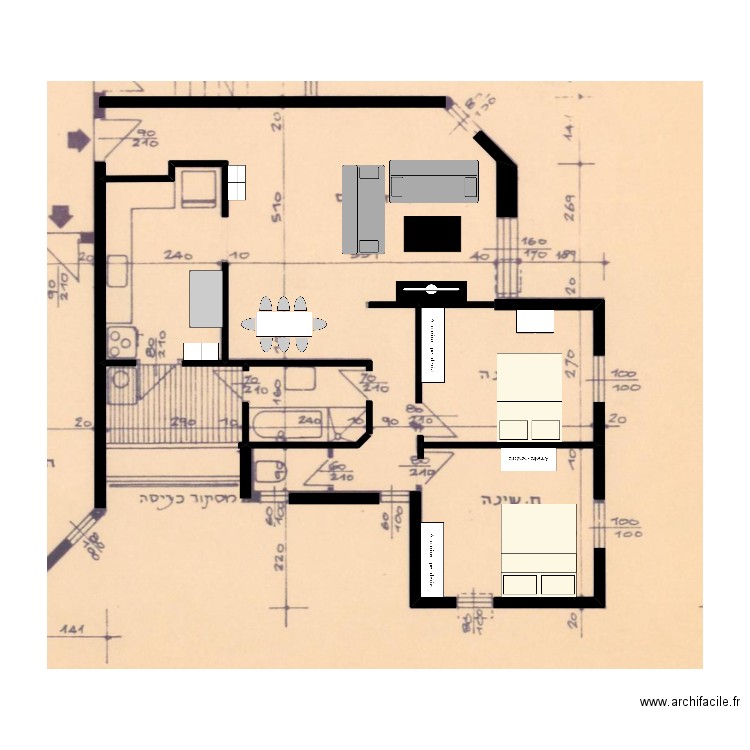 appartement . Plan de 0 pièce et 0 m2