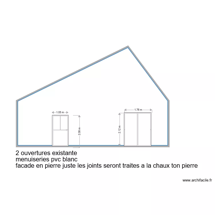 facade 1. Plan de 