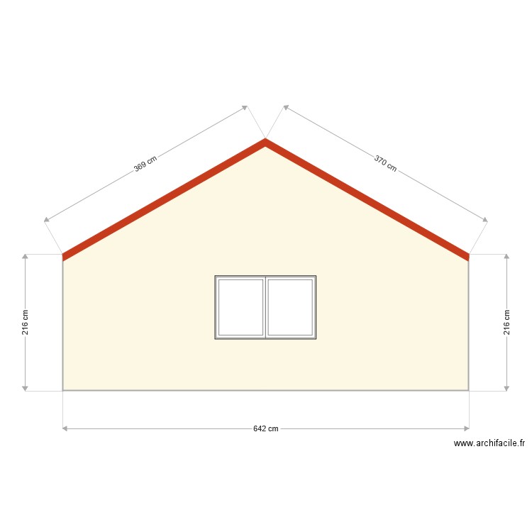 Facade est garage. Plan de 0 pièce et 0 m2