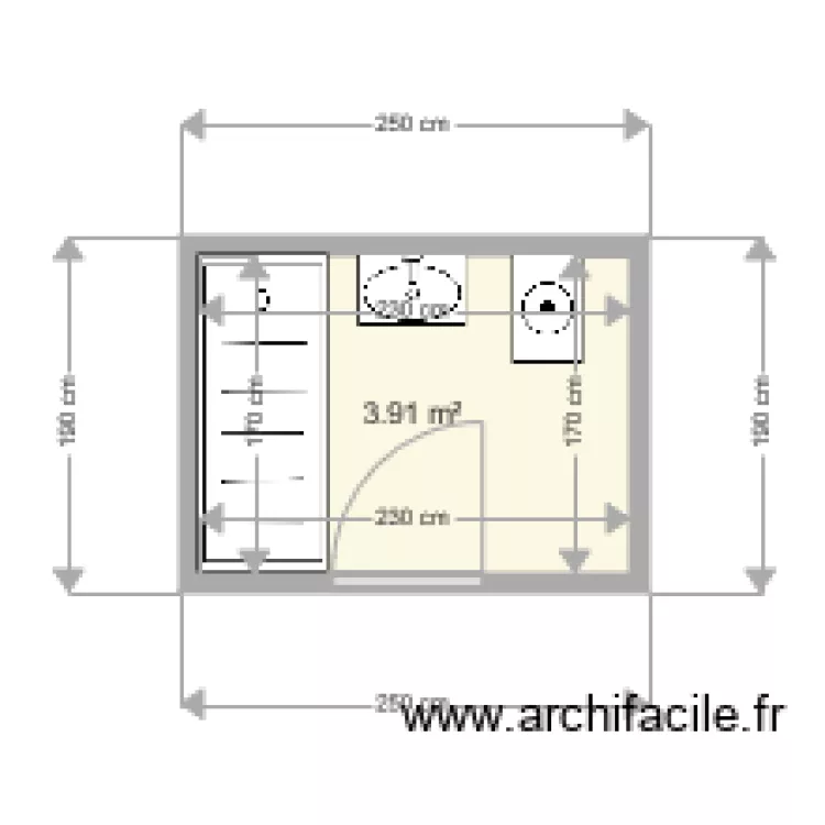 LASSELIN DEMOLIN . Plan de 