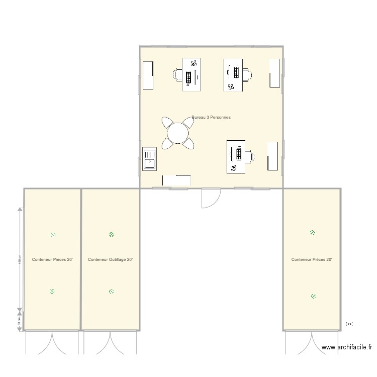 Plan Mine POUM. Plan de 0 pièce et 0 m2