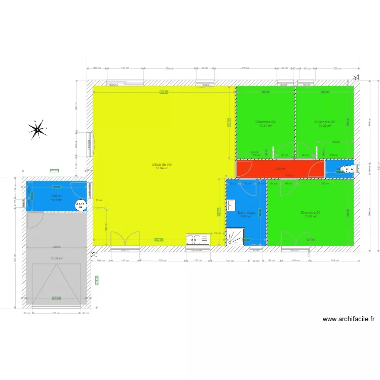 Maison oc residence. Plan de 