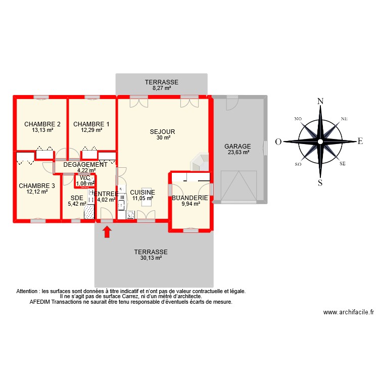 BI 12250 . Plan de 0 pièce et 0 m2