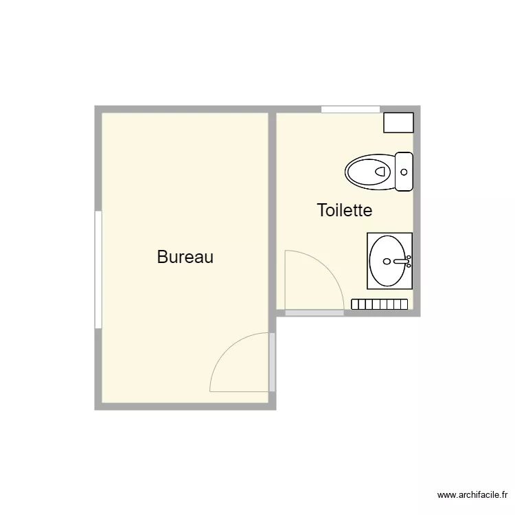 Plan avant travaux MOUDEN. Plan de 