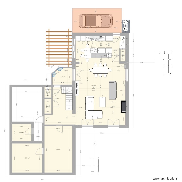 Marcy fevrier quater sans extension. Plan de 0 pièce et 0 m2