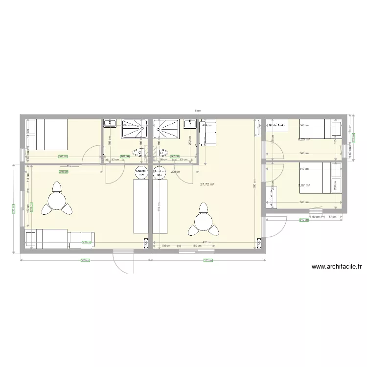 Extension 20 Staedel am&eacute;nagement 3. Plan de 