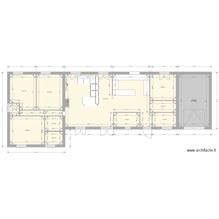 maison . Plan de 0 pièce et 0 m2