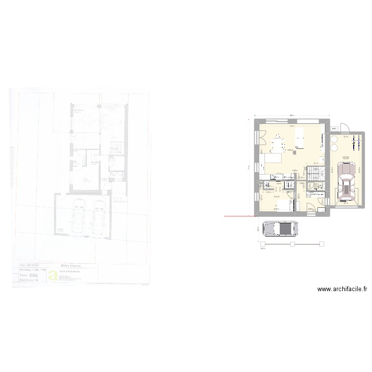 CogePlus version sans porche balcon 2. Plan de 0 pièce et 0 m2