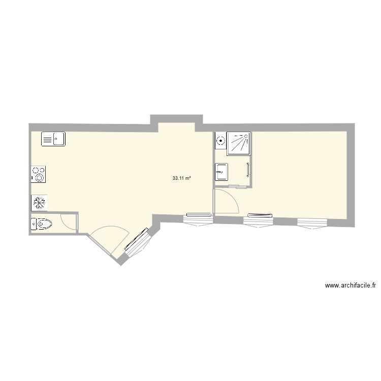 Aménagement 01. Plan de 0 pièce et 0 m2