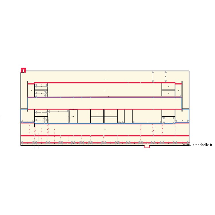 PARKING PORTEUSE PILIER 4. Plan de 0 pièce et 0 m2