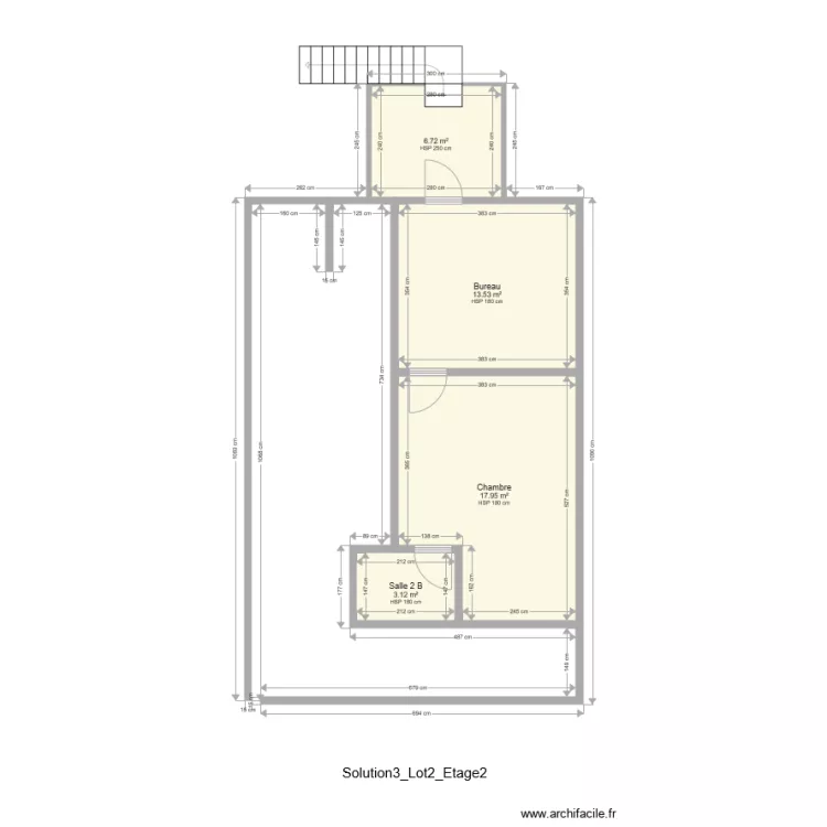 Solution3Lot2Etage2. Plan de 