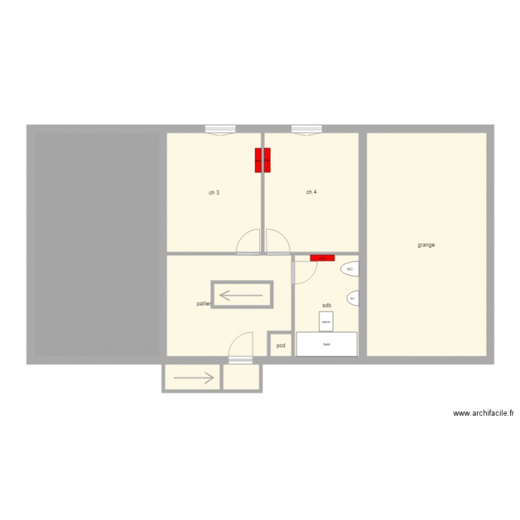 VINCENT. Plan de 0 pièce et 0 m2