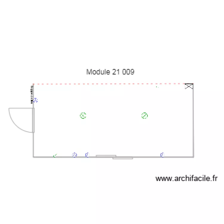 MODULE 21 009. Plan de 