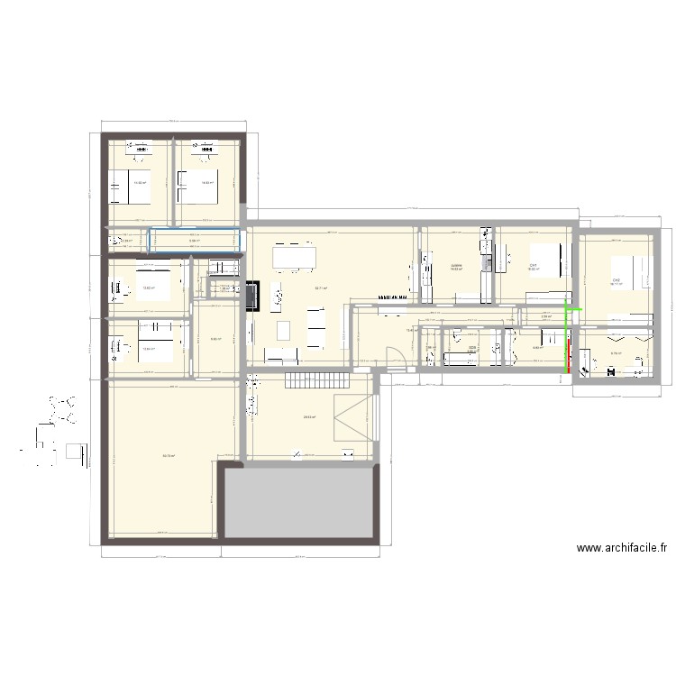 ventilation est. Plan de 0 pièce et 0 m2