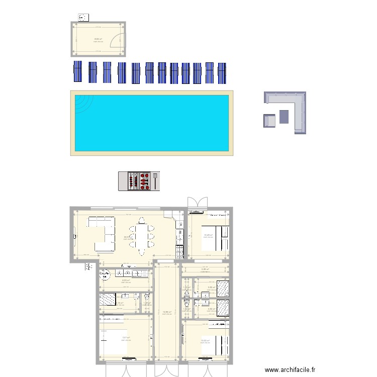 les pouilles 2. Plan de 0 pièce et 0 m2